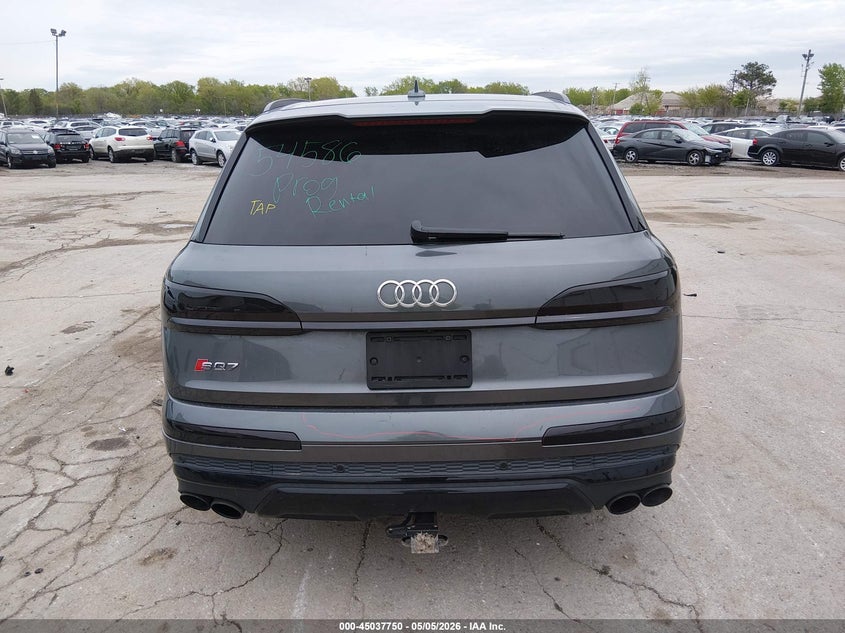 2021 Audi Sq7 Prestige Tfsi Quattro Tiptronic VIN: WA1VWBF73MD010051 Lot: 45037750