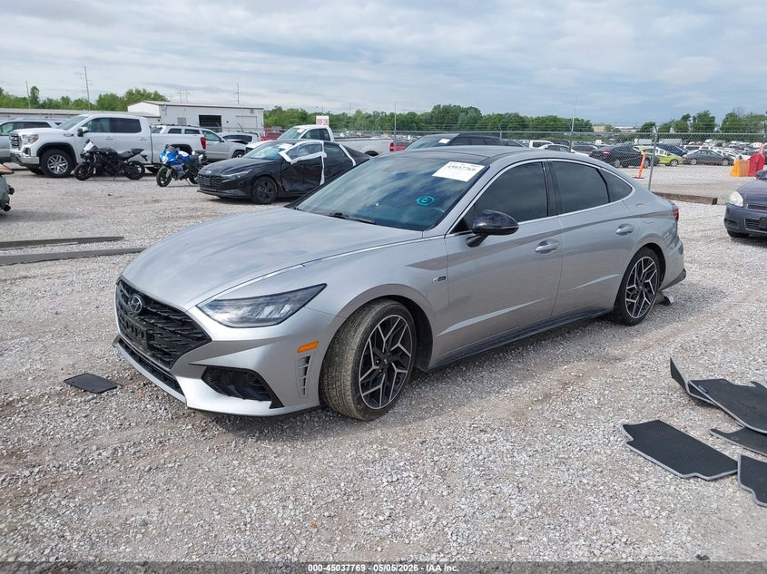 2021 Hyundai Sonata N Line 5NPEK4JC9MH126687 photo 1