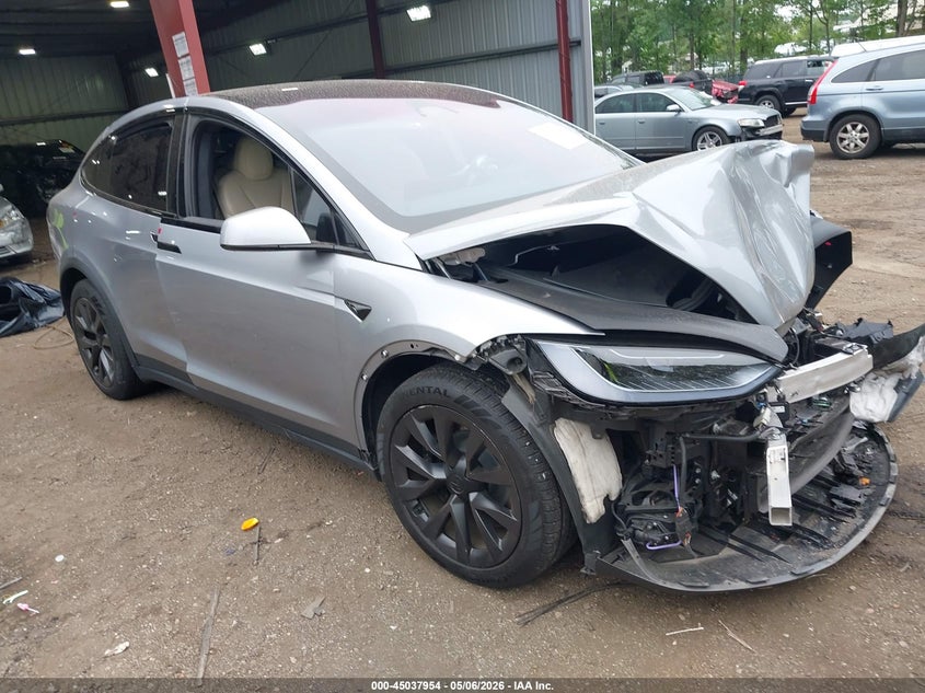 Vin: 7saxcde54sf472338, lot: 45535471, tesla model x long range 2025 img_1