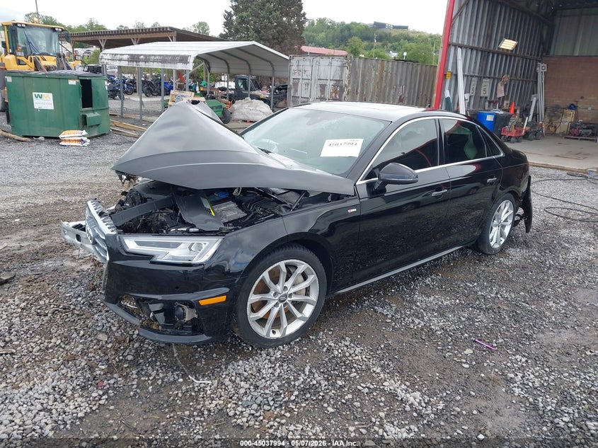 Vin: waufnaf4xkn004801, lot: 45535511, audi a4 45 premium 20192