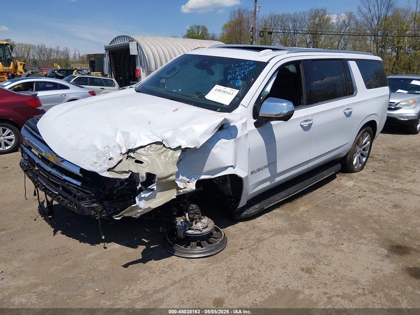 Vin: 1gns6fkd9tr188955, lot: 45535680, chevrolet suburban premier, 4wd 20262