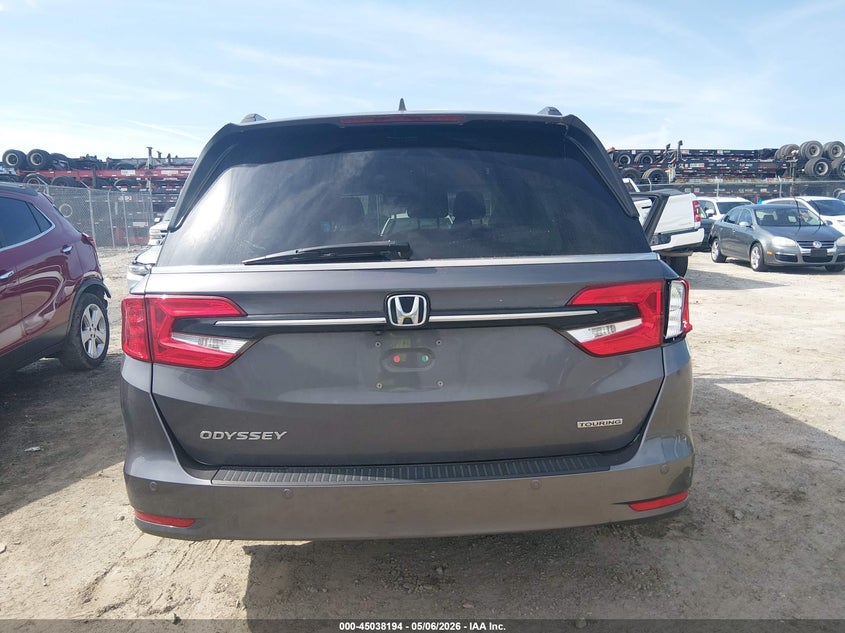 2022 Honda Odyssey Touring VIN: 5FNRL6H82NB027219 Lot: 45038194