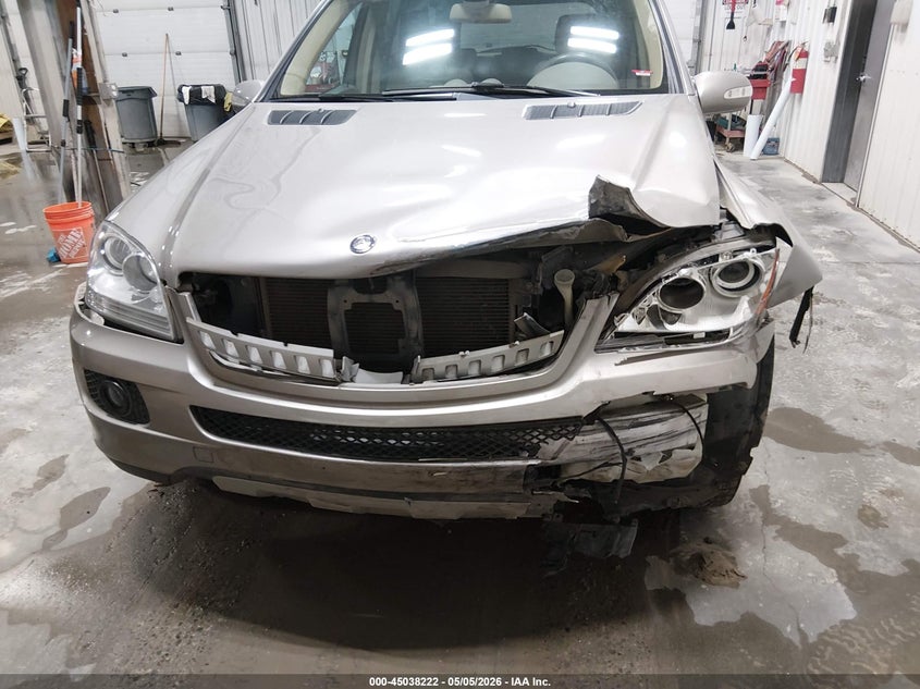 2008 Mercedes-Benz Ml 350 4Matic VIN: 4JGBB86E58A405891 Lot: 45038222