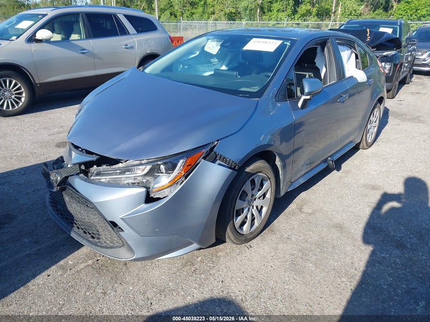 JTDEPMAE6MJ175730 2021 Toyota Corolla Le photo 1