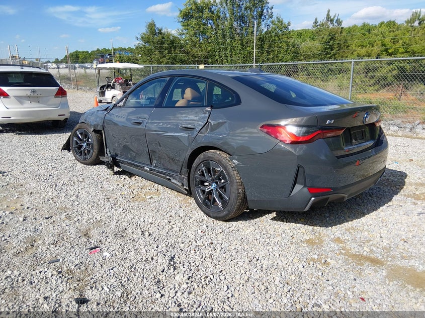 Vin: wby73aw09pfp79181, lot: 45535764, bmw i4 edrive40 20233