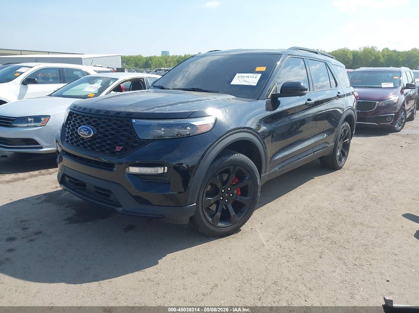 Vin: 1fm5k8gc5lgc77698, lot: 45535831, ford explorer st 20202