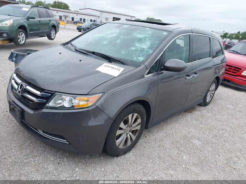 2014 Honda Odyssey Ex-L 5FNRL5H6XEB129635 photo 1