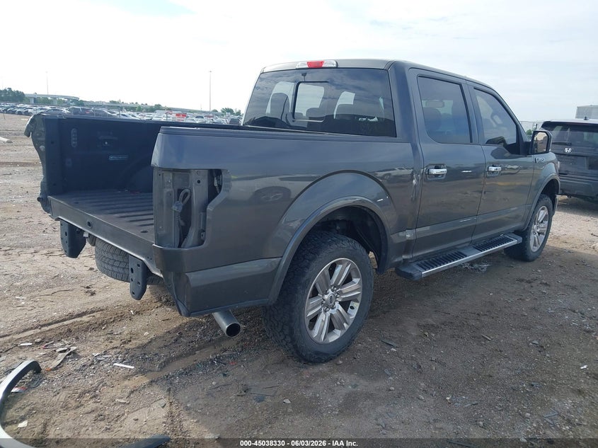 Vin: 1ftew1c5xjkd17274, lot: 45535847, ford f-150 lariat 20184