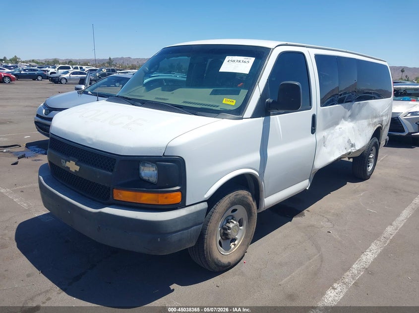 Vin: 1gazgzfg0d1160366, lot: 45535882, chevrolet express 3500 ls 20132