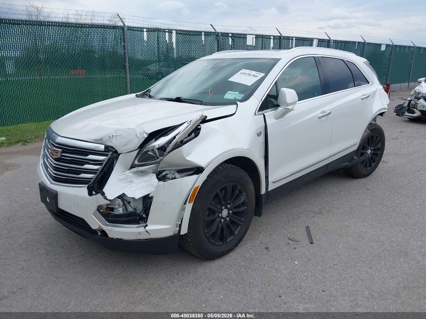 Vin: 1gykndrs7hz215575, lot: 45535897, cadillac xt5 luxury 20172