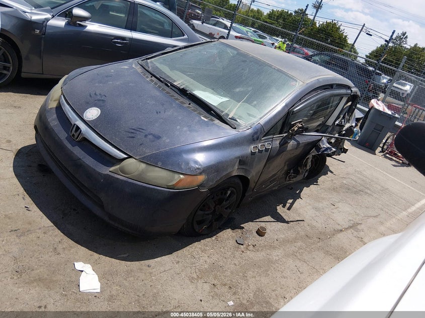 2006 Honda Civic Lx 1HGFA16536L109738 photo 1