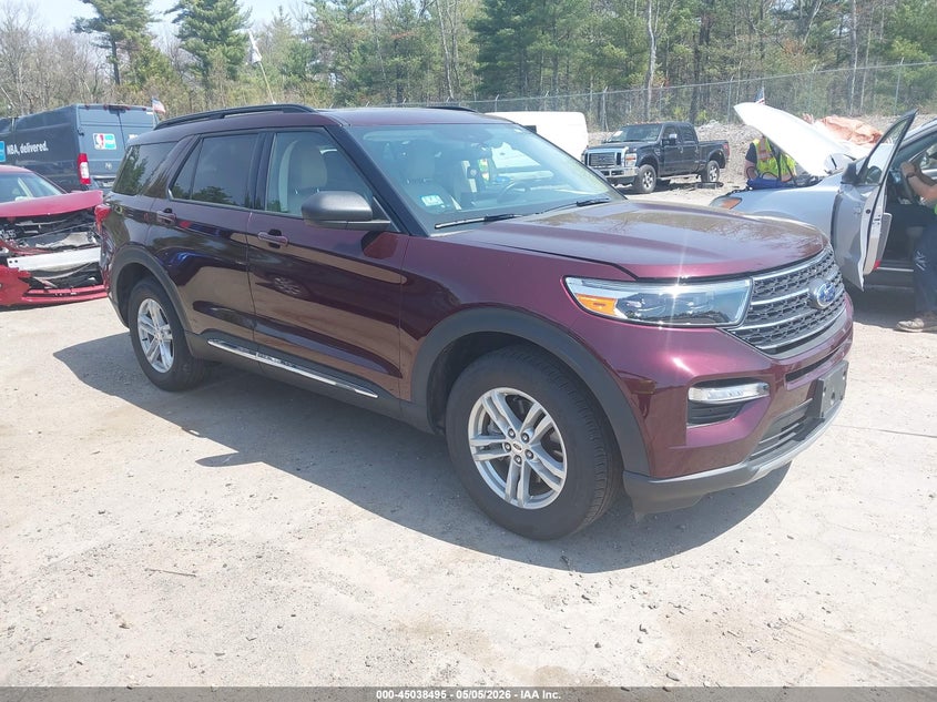 Vin: 1fmsk8dh7ngb36489, lot: 45536012, ford explorer xlt 2022 img_1