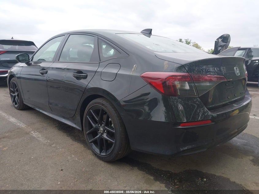 2026 HONDA CIVIC SEDAN 2.0L I-4 DI, DOHC, VVT, 141HP