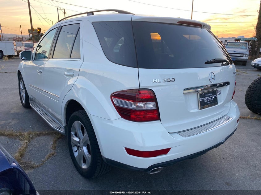2010 MERCEDES-BENZ ML 350 BLUETEC auction photo 3