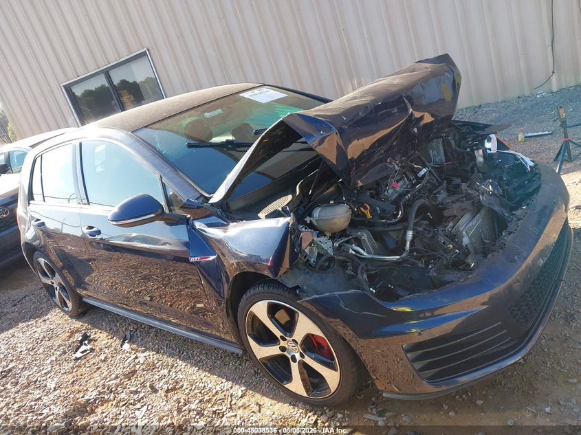 2016 Volkswagen Golf Gti S 4-Door VIN: 3VW5T7AU6GM017834 Lot: 45038536