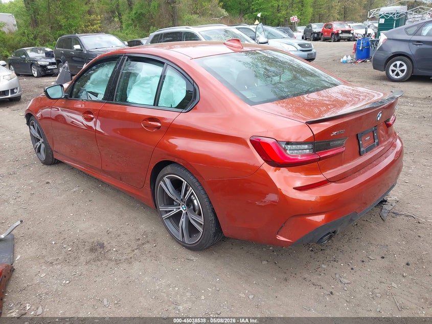 Vin: 3mw5r7j0xm8b98582, lot: 45536055, bmw 330i xdrive 20213