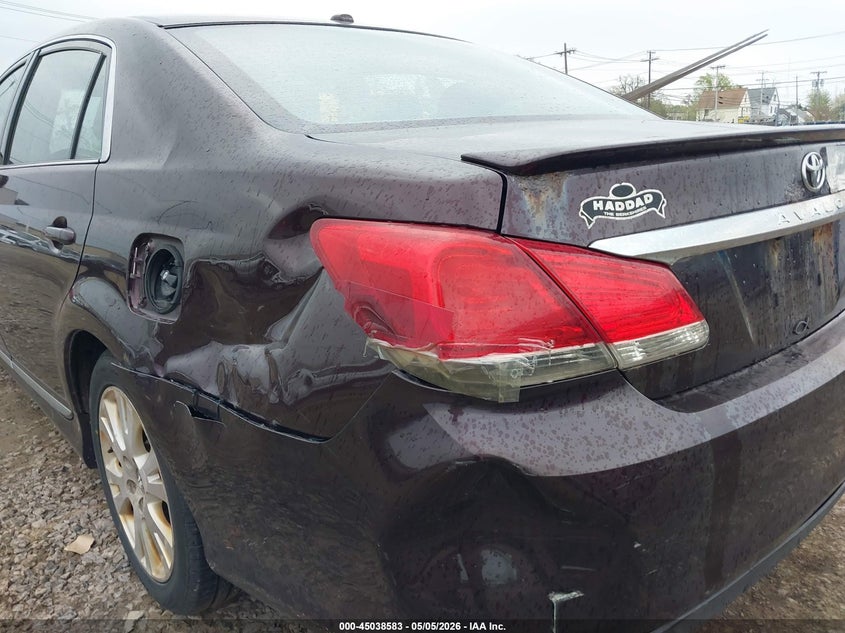 2012 Toyota Avalon 3.5 brown Lot 111045038583 Vin 4T1BK3DB8CU461701