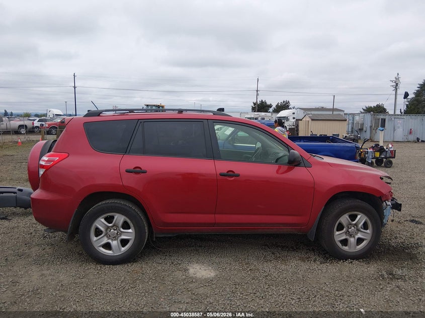 2012 Toyota Rav 4 2.5 Rav4 red Lot 111045038587 Vin JTMBF4DV9CD045214
