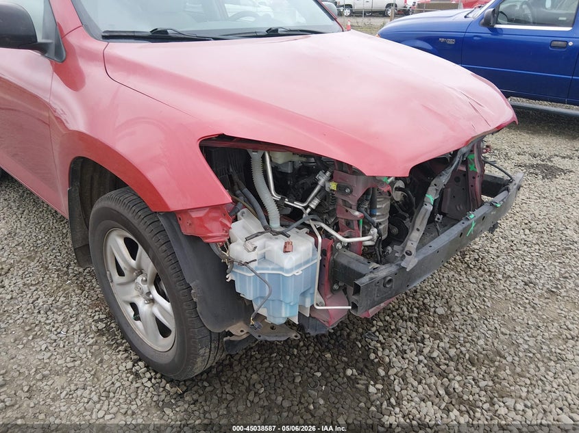 2012 Toyota Rav 4 2.5 Rav4 red Lot 111045038587 Vin JTMBF4DV9CD045214