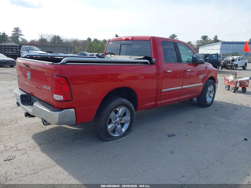 Vin: 1c6rr7gt2hs509570, lot: 45536156, ram 1500 big horn  4x4 6'4 box 20174