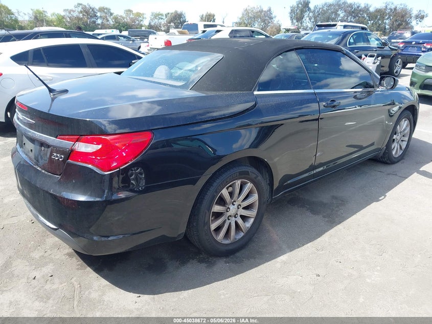 Vin: 1c3bcbeb7cn218311, lot: 45536189, chrysler 200 touring 20124