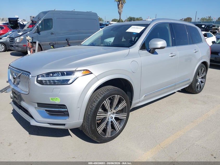 Vin: yv4h600n0p1954701, lot: 45536210, volvo xc90 recharge plug-in hybrid t8 plus 6-seater 20232