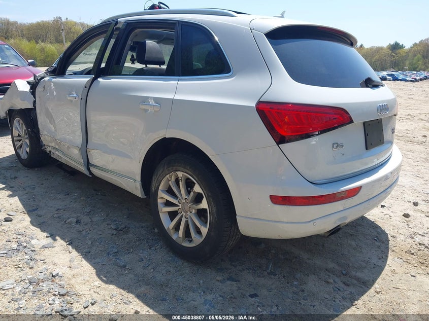 Vin: wa1lfbfp3fa089541, lot: 45536324, audi q5 2.0t premium 20153