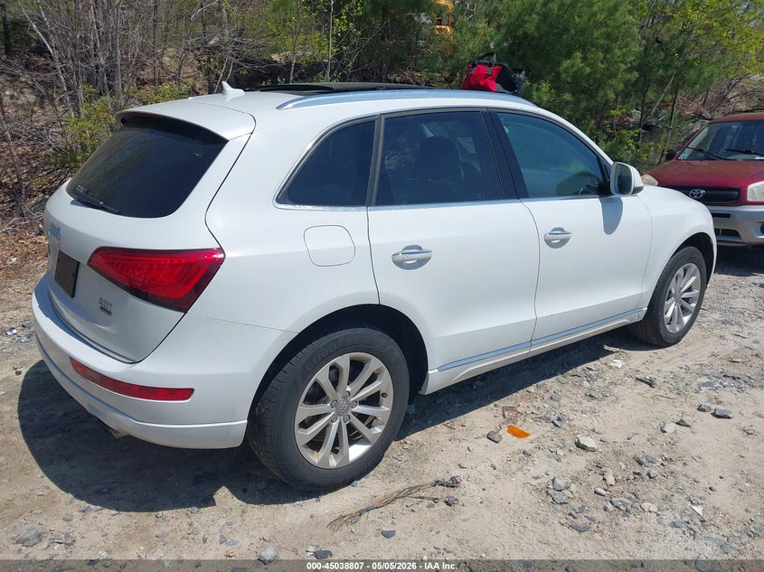Vin: wa1lfbfp3fa089541, lot: 45536324, audi q5 2.0t premium 20154