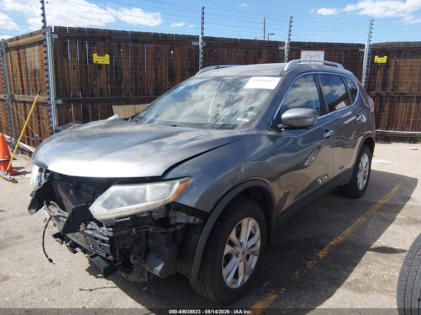 2016 Nissan Rogue Sv KNMAT2MV7GP649406 photo 1