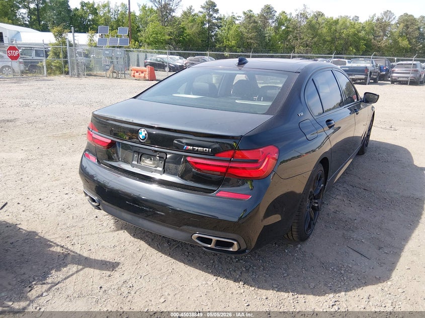 Vin: wba7h6c56kg615063, lot: 45536366, bmw m760i xdrive 20194