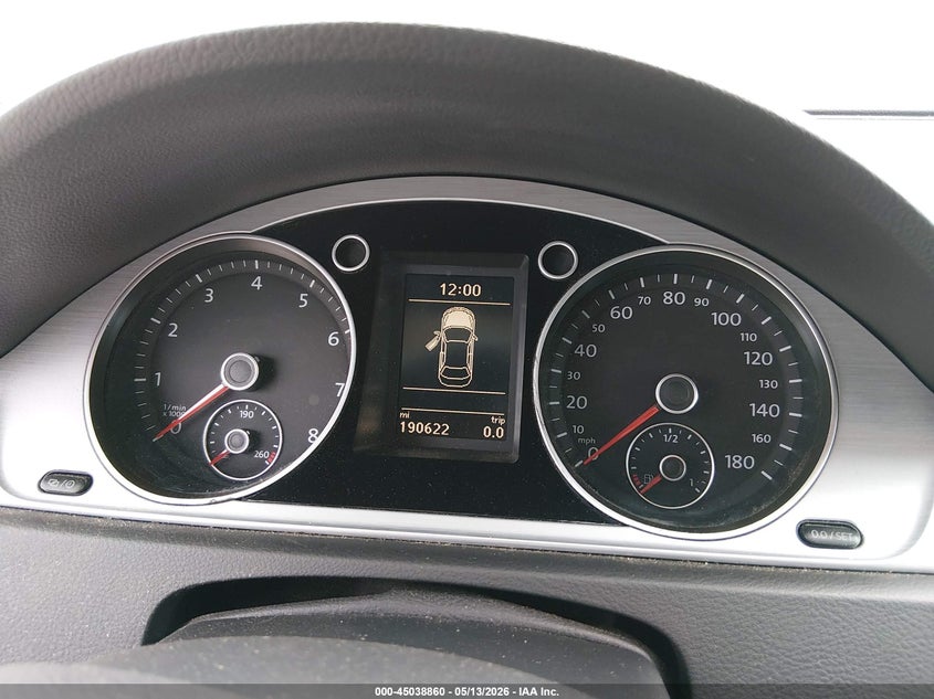 2013 Volkswagen Cc 2.0T R-Line VIN: WVWAN7ANXDE560898 Lot: 45038860
