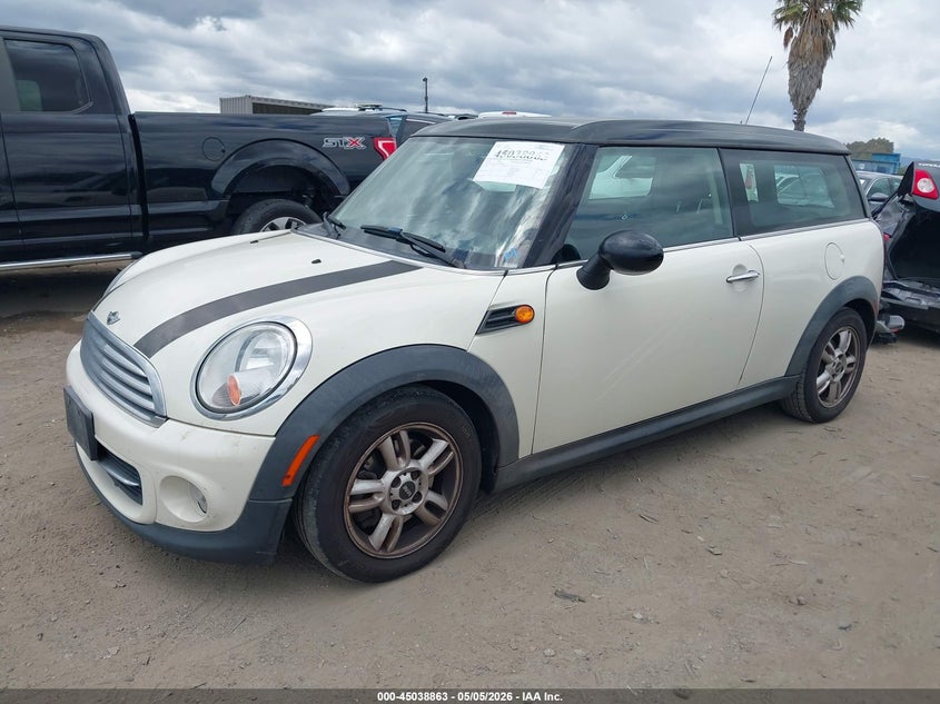 Vin: wmwzf3c56ct190496, lot: 45536380, mini cooper clubman 20122