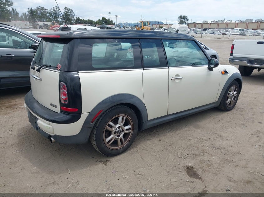 Vin: wmwzf3c56ct190496, lot: 45536380, mini cooper clubman 20124