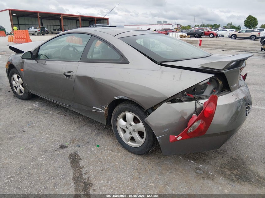 2001 MERCURY COUGAR COUPE 2.0L I-4 DOHC, VVT, 125HP