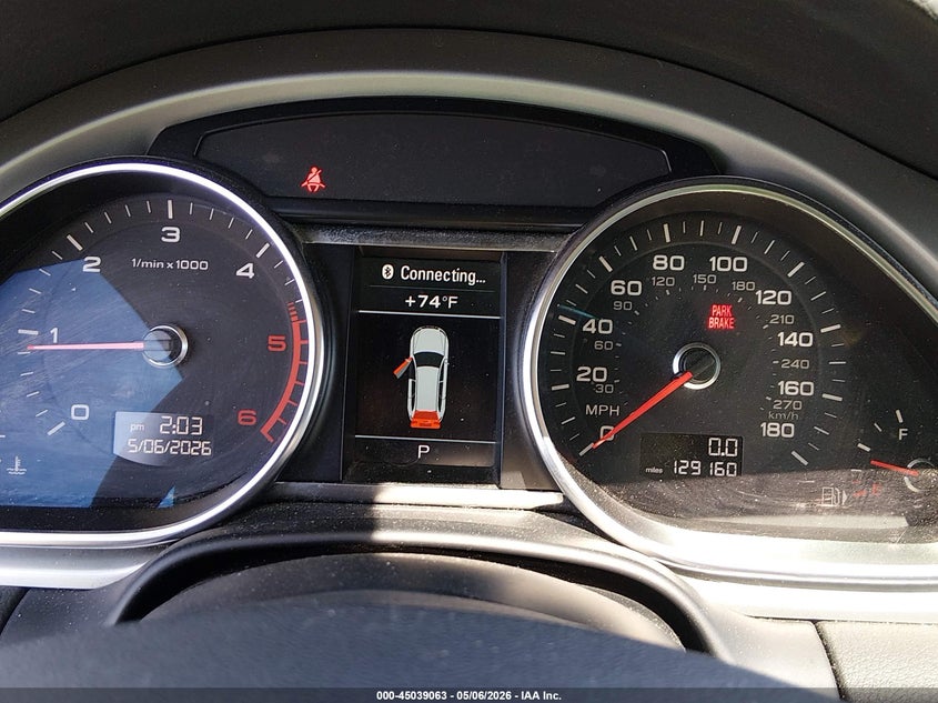 2013 AUDI Q7 SPORT UTILITY VEHICLE 3.0L V-6 DI, DOHC, VVT, TURBO, 240HP