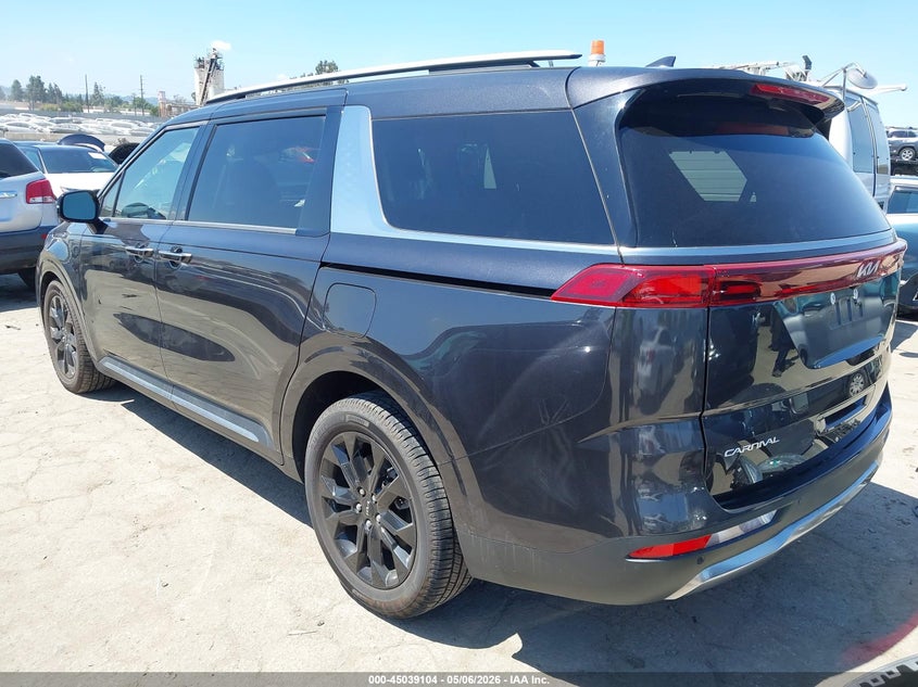 Vin: kndne5h37r6402479, lot: 45536621, kia carnival mpv sx 20243