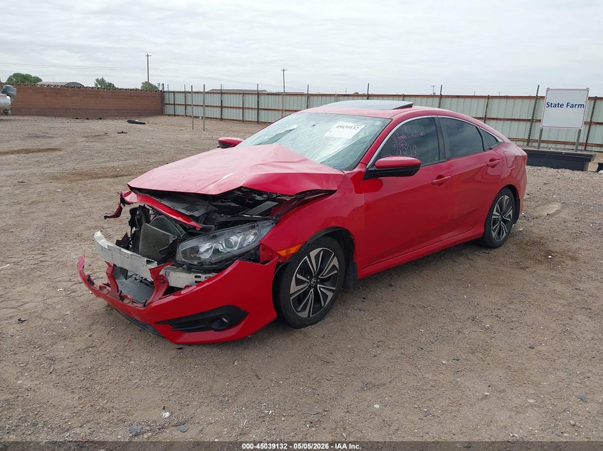 2018 Honda Civic Ex-T JHMFC1F35JX039828 photo 1