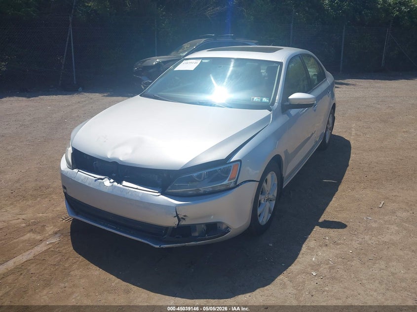 2012 Volkswagen Jetta 2.5l Se 3VWDP7AJ6CM357582 photo 1