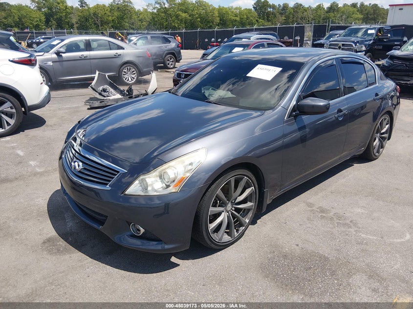 Vin: jn1dv6ap2cm700460, lot: 45536690, infiniti g25 journey 20122