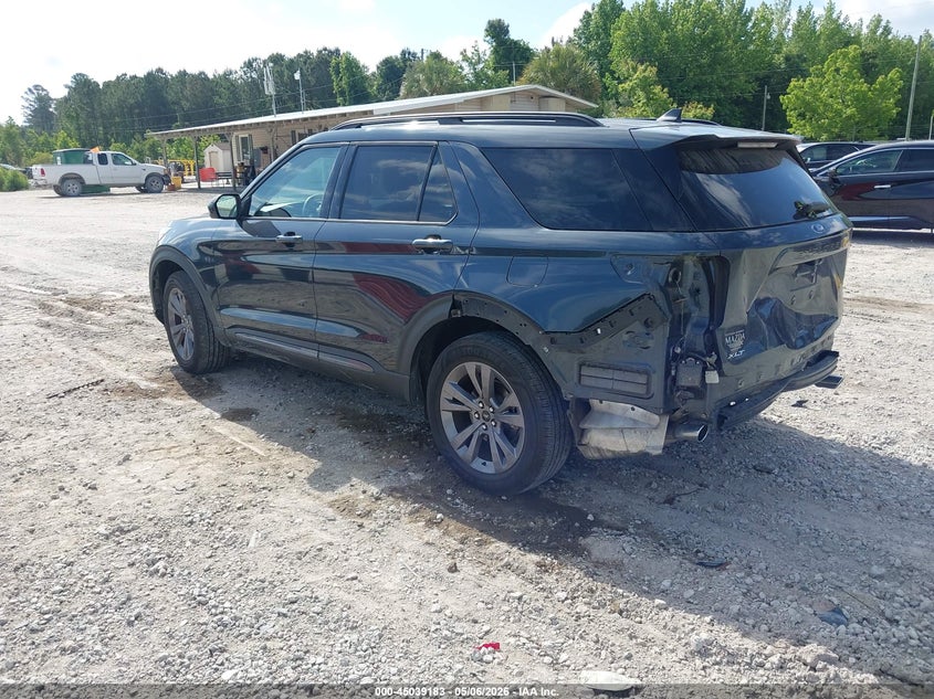 Vin: 1fmsk7dh3nga18708, lot: 45536700, ford explorer xlt 20223