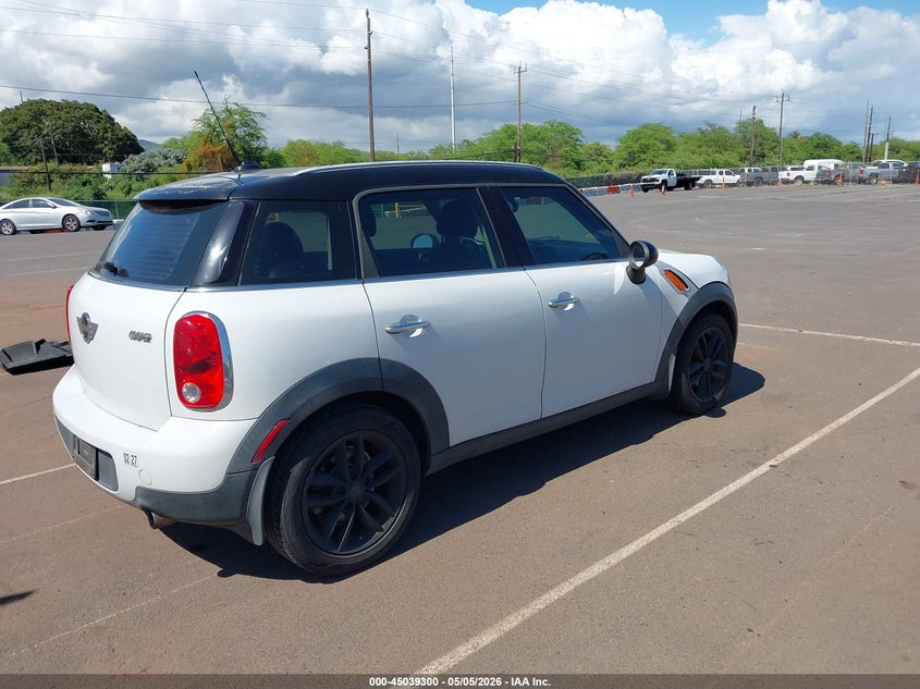 Vin: wmwzb3c5xfwr45034, lot: 45536817, mini countryman cooper 20154