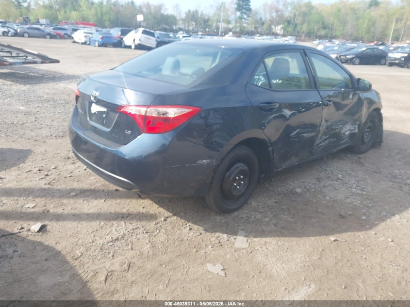 VIN 2T1BURHE4JC064664 2018 TOYOTA COROLLA LE