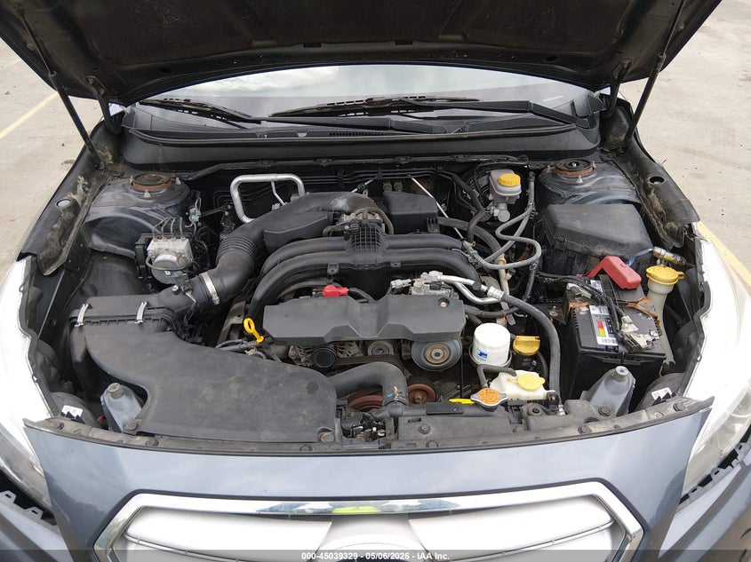 2017 SUBARU LEGACY SEDAN 2.5L H-4 DOHC, VVT, 175HP