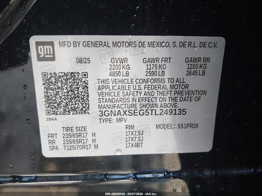 AtlanticExpress - Chevrolet Equinox
