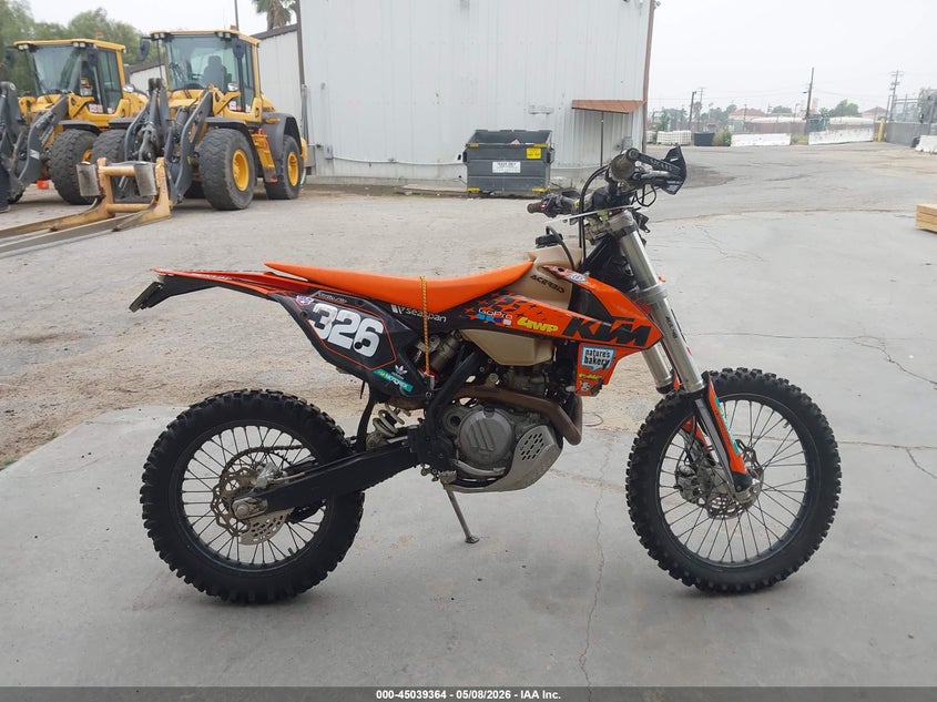 2018 Ktm 500 Exc-F VIN: VBKEXL402JM417545 Lot: 45039364