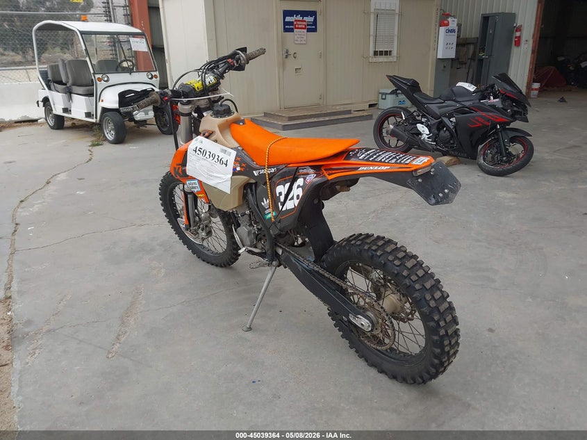 2018 KTM 500 auction photo 3