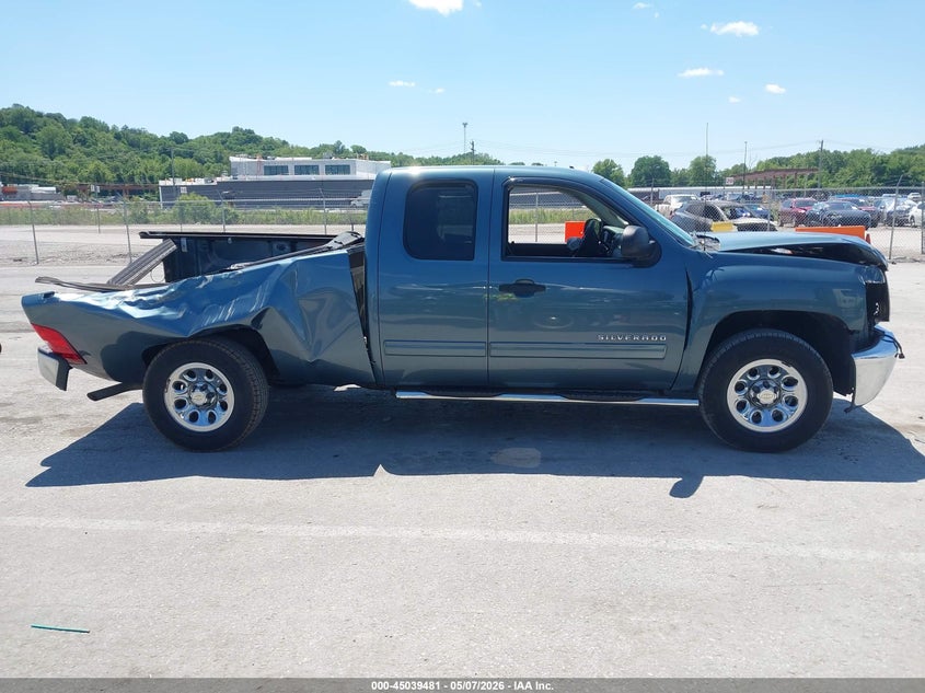 2012 Chevrolet Silverado 4.8 1500 Ls blue Lot 111045039481 Vin 1GCRCREA5CZ127041