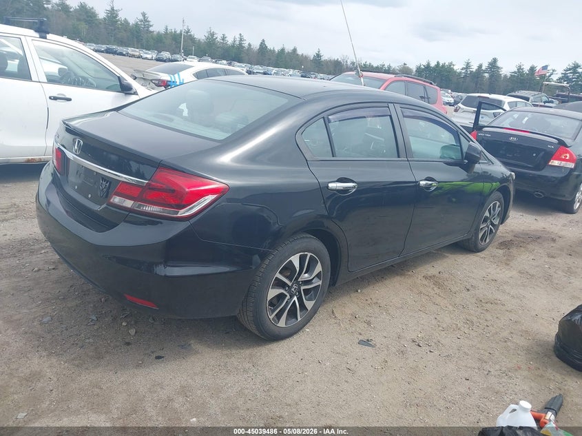 HONDA CIVIC 2013 VIN 19XFB2F84DE280726