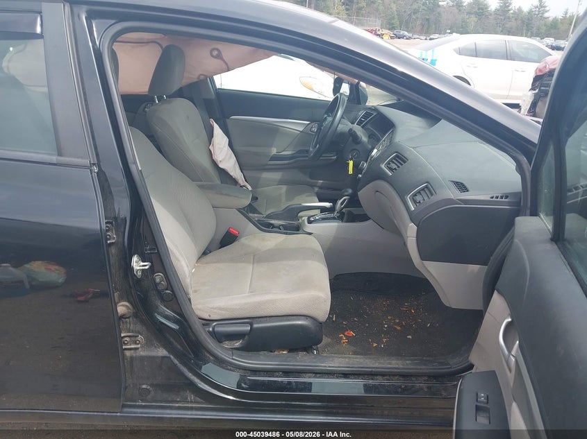 HONDA CIVIC 2013 VIN 19XFB2F84DE280726
