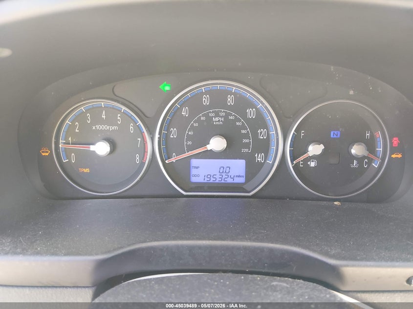 2009 HYUNDAI SANTA FE auction photo 7